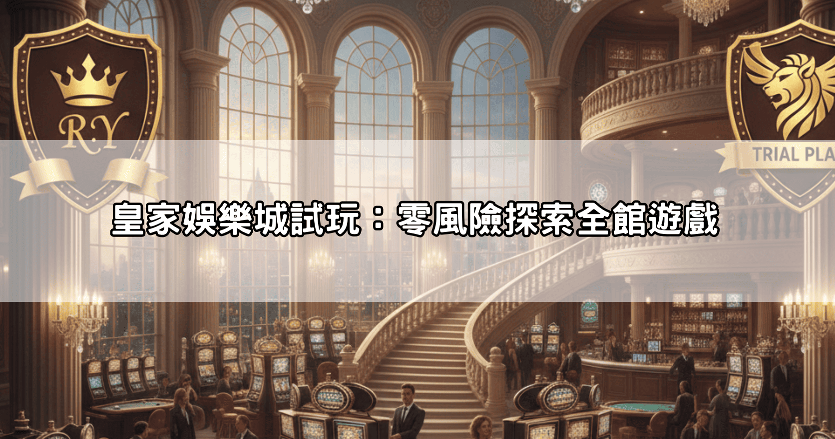 皇家娛樂城試玩：零風險探索全館遊戲